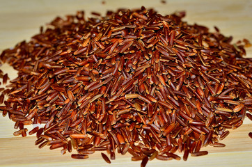 Red cargo rice