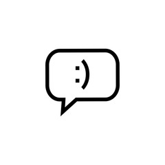 Positive feedback icon graphic design template vector illustration