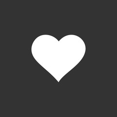 Heart icons, symbol of love vector