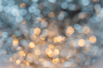 Abstract gold and white bokeh © pandaclub23