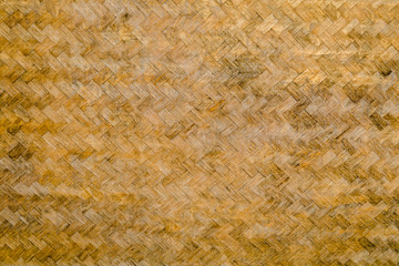 Old Bamboo weave texture