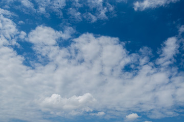 Naklejka na ściany i meble Blue sky and clouds
