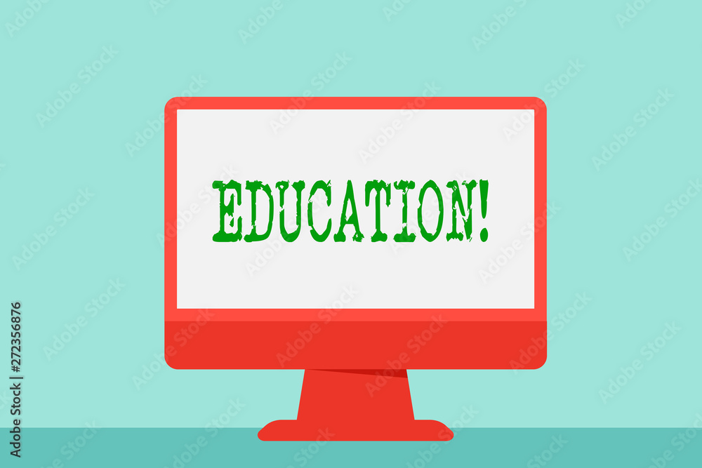 Poster writing note showing education. business photo showcasing teaching of students by implementation of 