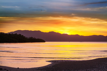 Obraz premium Tropical sunset