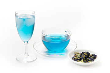 バタフライピーのお茶
