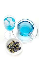 バタフライピーのお茶