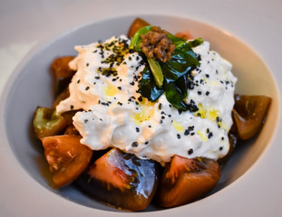 Tapa Tomato Salad Madrid, Spain