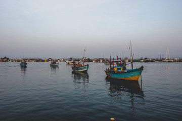 Fototapeta premium Fishing boats