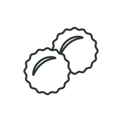 wool vector icon
