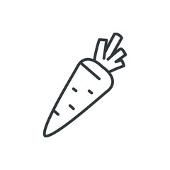 carrot vector icon