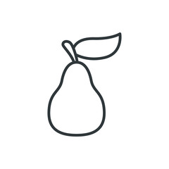 pear vector icon