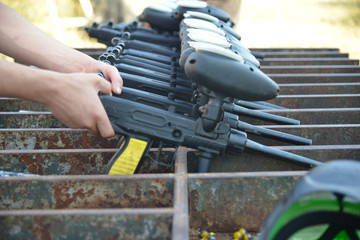 Paintball Outdoor Activity