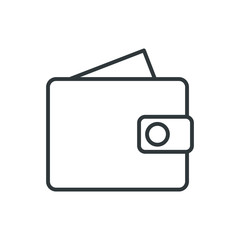 wallet vector icon