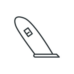 hair trimmer vector icon