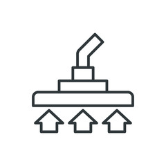vacuum cleaner vector icon