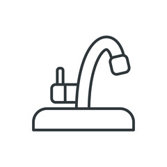 water tap vector icon