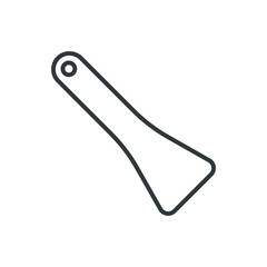 kitchen spatula vector icon