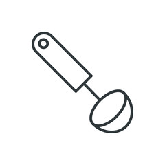 ladle vector icon