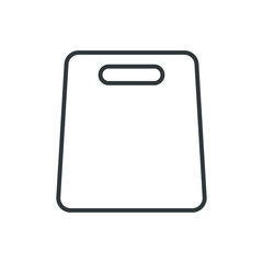 cutting board vector icon