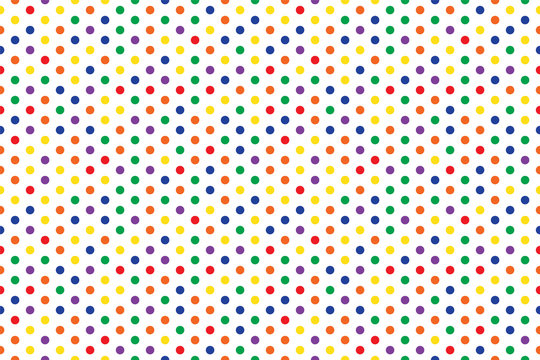 Circle pattern multi color seamless abstract background design