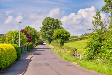 Brisbane Glen Road  Situated Above the Town of Largs in Scotland