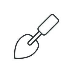 trowel vector icon