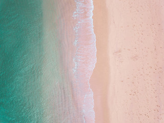 Beach Waves and Sand