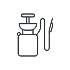 garden sprayer vector icon