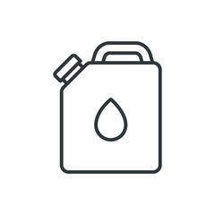 canister vector icon
