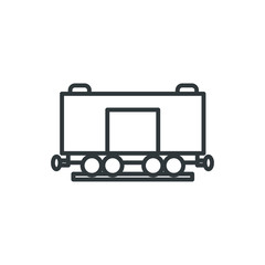 railroad vector icon