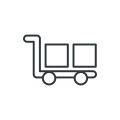 cargo vector icon