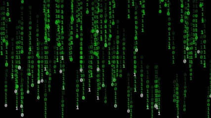 Abstract matrix background
