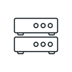 big data vector icon