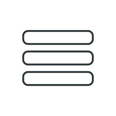 Obraz premium menu vector icon