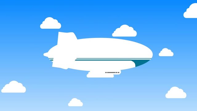 Flying zeppelin