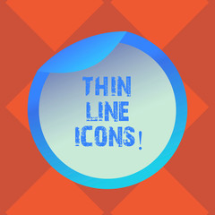 Handwriting text writing Thin Line Icons. Concept meaning Symbols used in cellphones and other apps like buttons Bottle Packaging Blank Lid Carton Container Easy to Open Foil Seal Cover