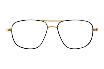 Fototapeta premium Glasses isolated on white background for applying on a portrait