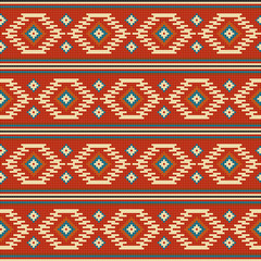 American Indian embroidery pattern