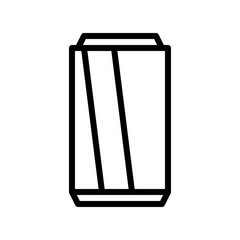 Soft Drink vector illustration, Beverage line style icon