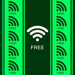 Wifi Free Password Concept Design