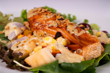 Salmon salad