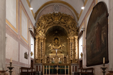 interior of church