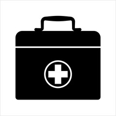 Doctor Bag Icon, First Aid Box Icon