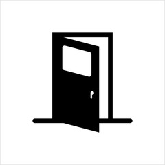 Door Icon, Open Door