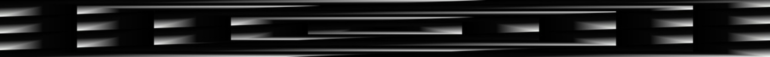 Obraz premium Digital Art, panoramic abstract three-dimensional objects with soft lighting, Germany