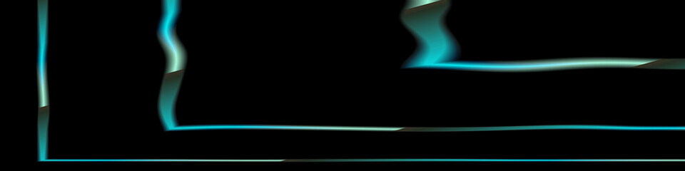 Digital Art, panoramic abstract three-dimensional objects with soft lighting, Germany