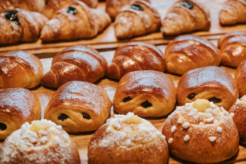 Bakery shop Cafe restaurant fresh bake product Croissant Bread Bun Gluten free