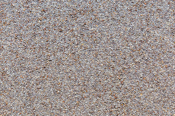 Photo of closeup texture of poppy seeds, background