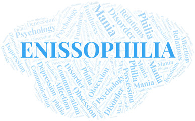 Enissophilia word cloud. Type of Philia.