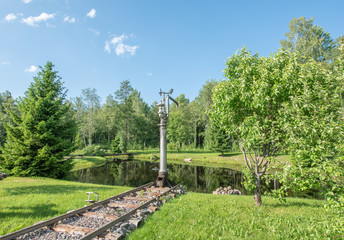 steam train water filling system
